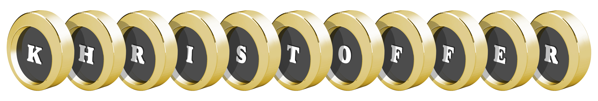 Khristoffer gold logo