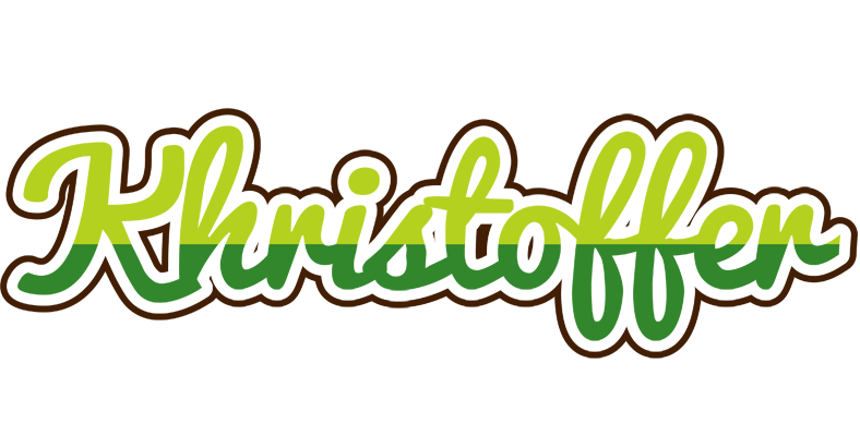 Khristoffer golfing logo
