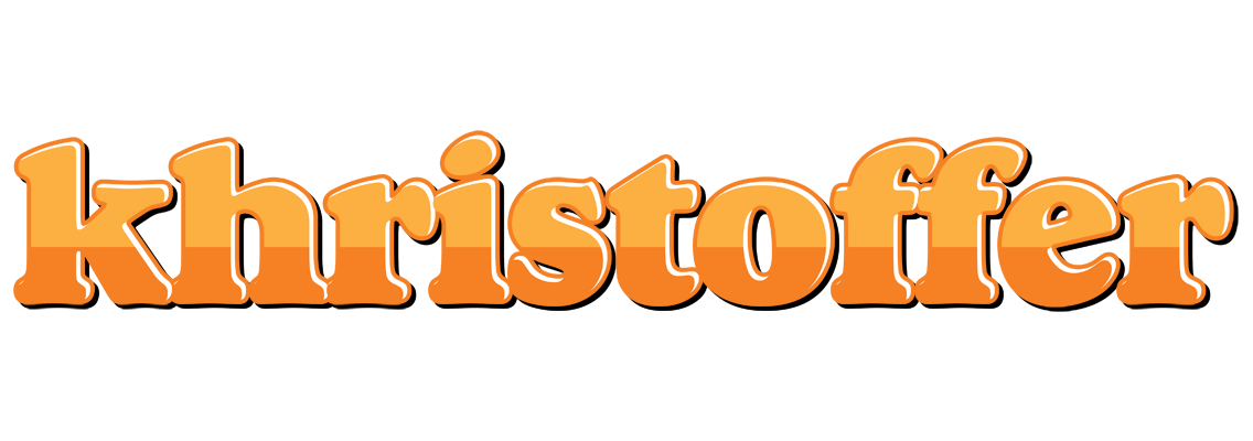 Khristoffer orange logo