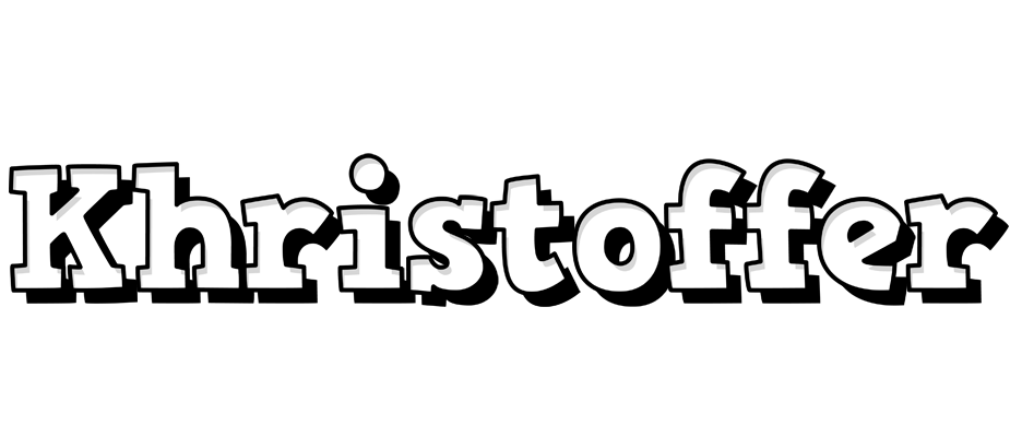 Khristoffer snowing logo
