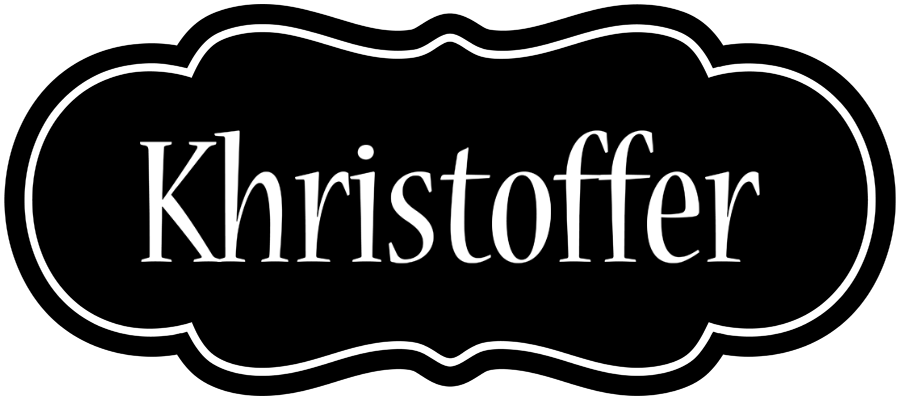 Khristoffer welcome logo