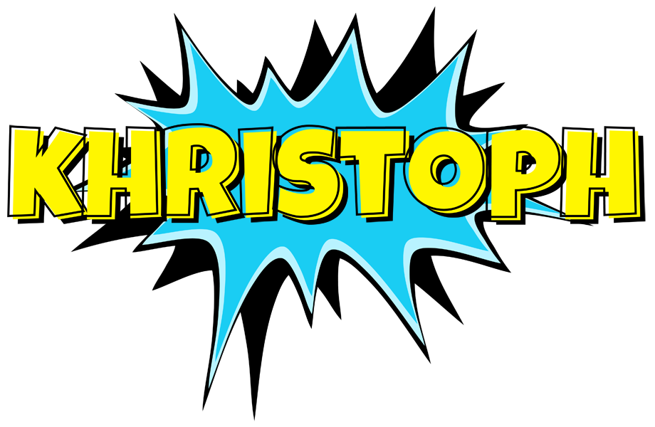 Khristoph amazing logo