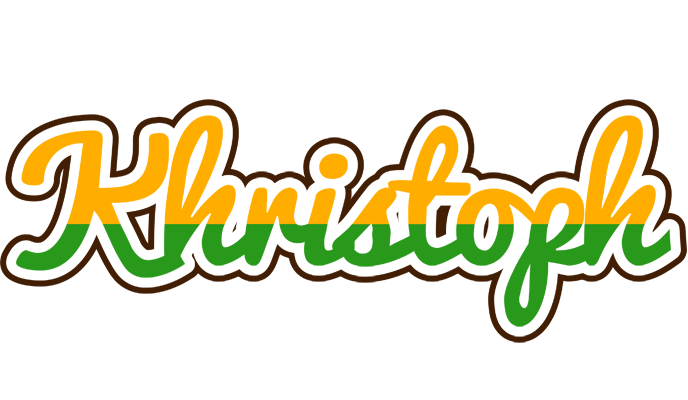 Khristoph banana logo