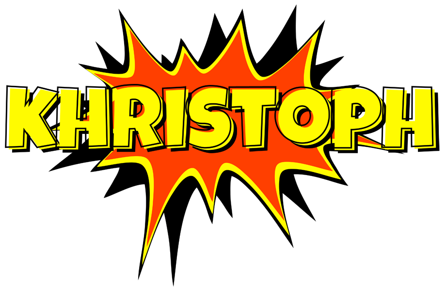Khristoph bazinga logo
