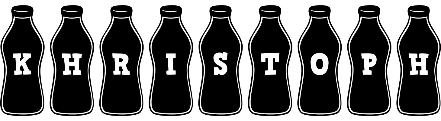 Khristoph bottle logo