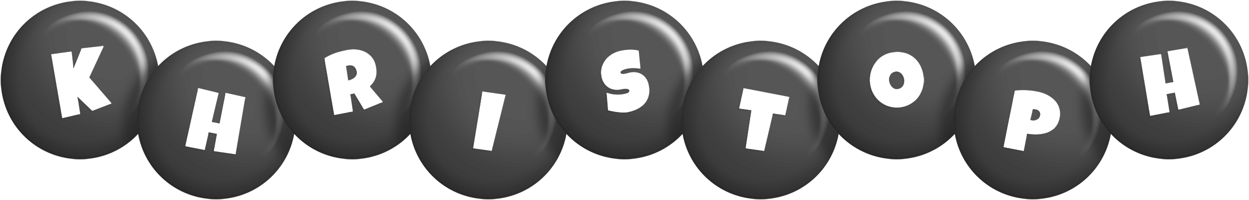 Khristoph candy-black logo
