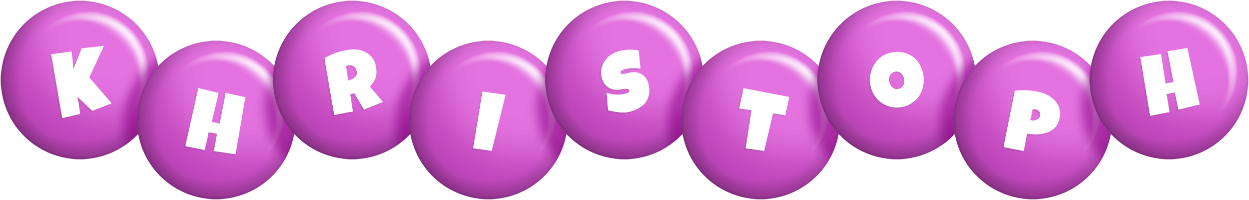 Khristoph candy-purple logo