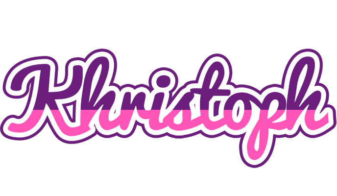 Khristoph cheerful logo