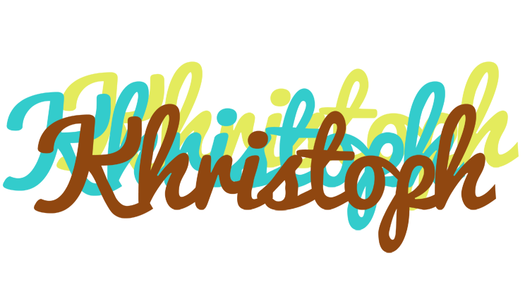 Khristoph cupcake logo