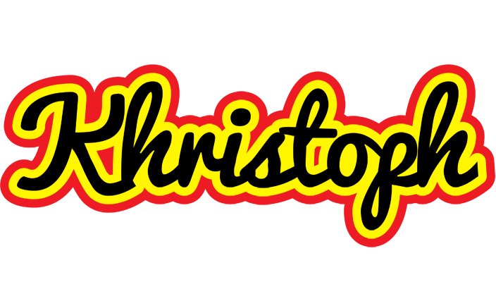 Khristoph flaming logo