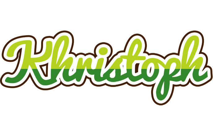 Khristoph golfing logo