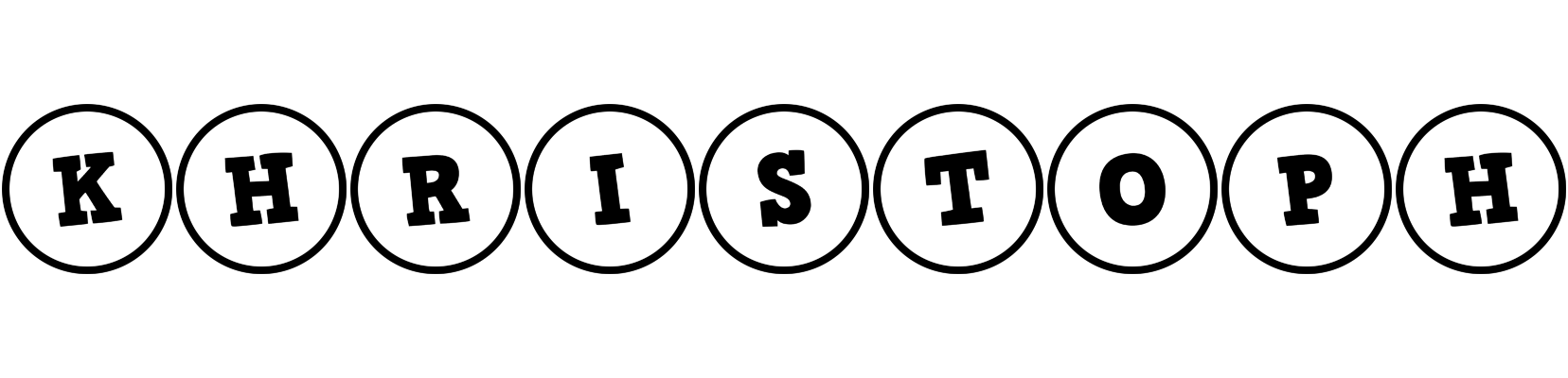 Khristoph handy logo