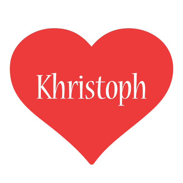 Khristoph love logo