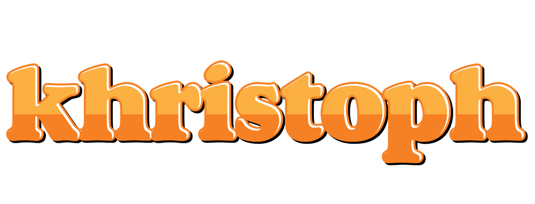 Khristoph orange logo