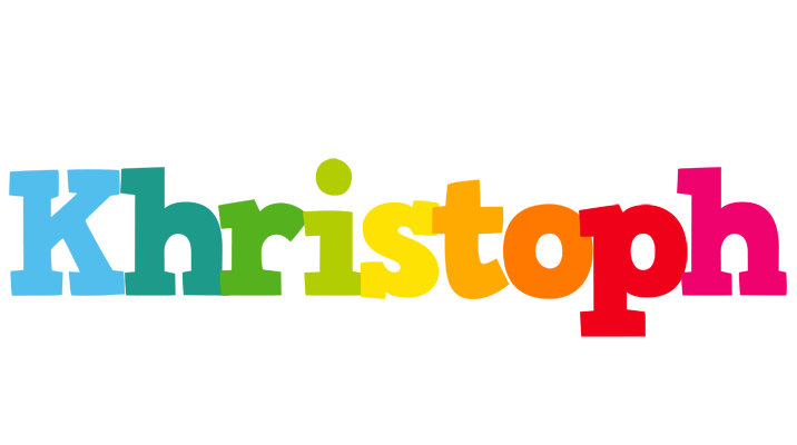 Khristoph rainbows logo