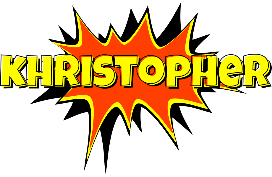 Khristopher bazinga logo