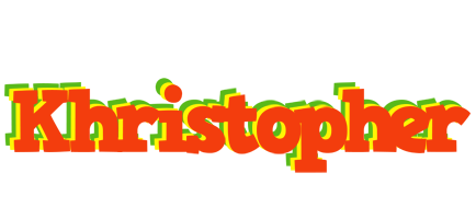 Khristopher bbq logo