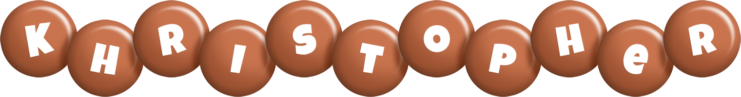 Khristopher candy-brown logo