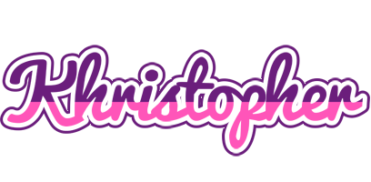 Khristopher cheerful logo