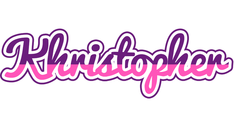 Khristopher cheerful logo