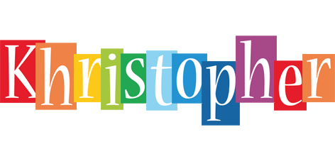 Khristopher colors logo