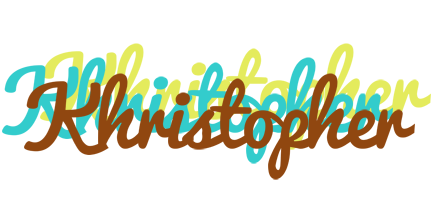 Khristopher cupcake logo