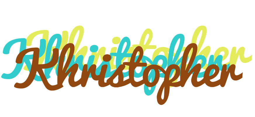 Khristopher cupcake logo