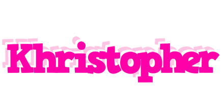 Khristopher dancing logo