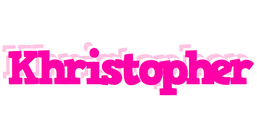 Khristopher dancing logo