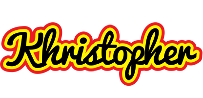 Khristopher flaming logo