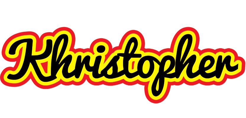 Khristopher flaming logo