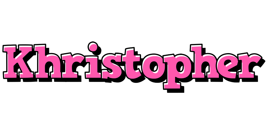Khristopher girlish logo