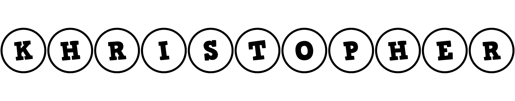 Khristopher handy logo