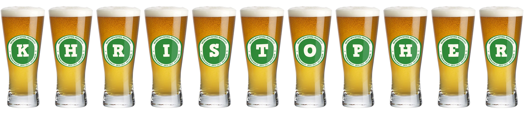 Khristopher lager logo