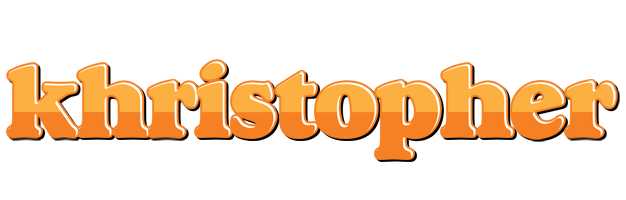 Khristopher orange logo