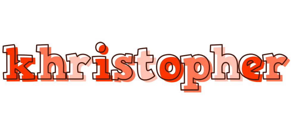 Khristopher paint logo