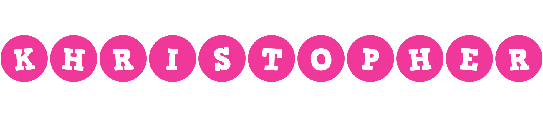 Khristopher poker logo