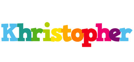 Khristopher rainbows logo