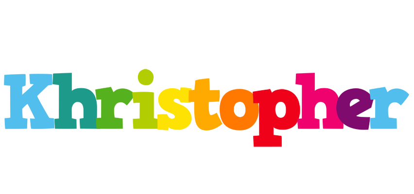 Khristopher rainbows logo
