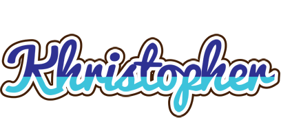 Khristopher raining logo