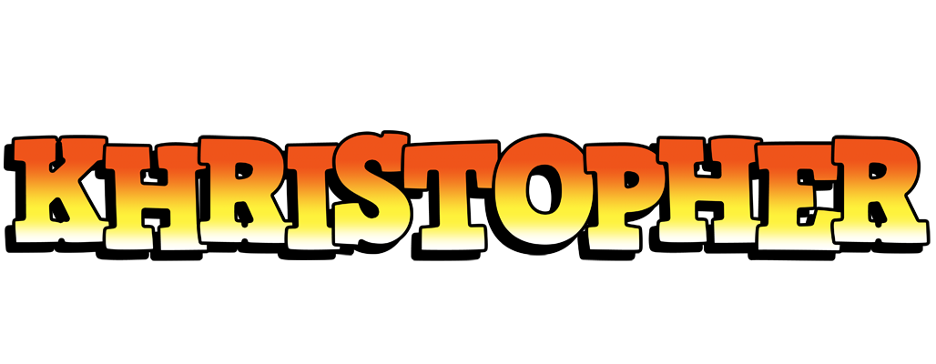 Khristopher sunset logo
