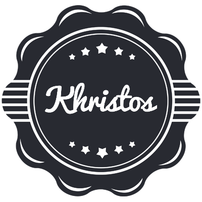 Khristos badge logo