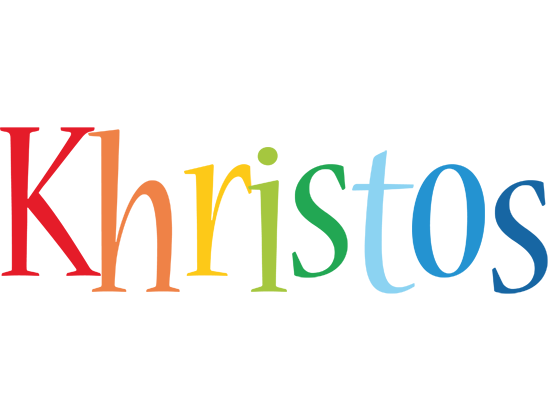Khristos birthday logo