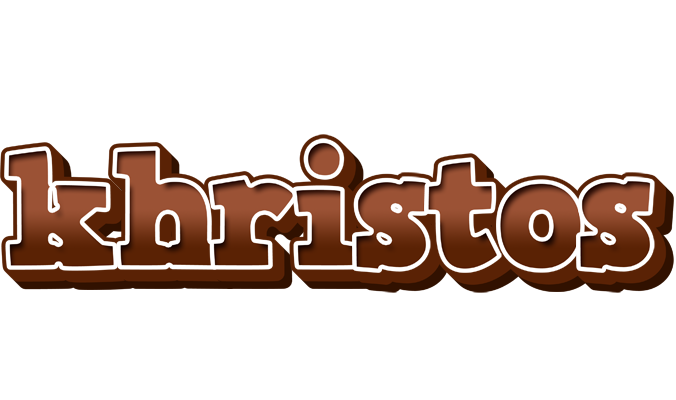 Khristos brownie logo