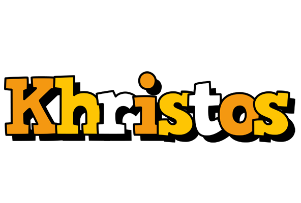 Khristos cartoon logo