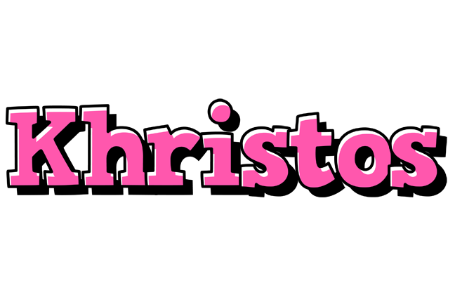 Khristos girlish logo