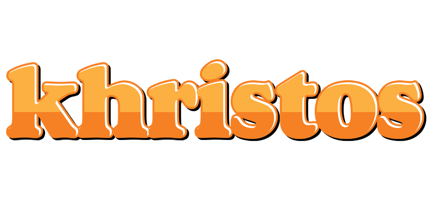 Khristos orange logo
