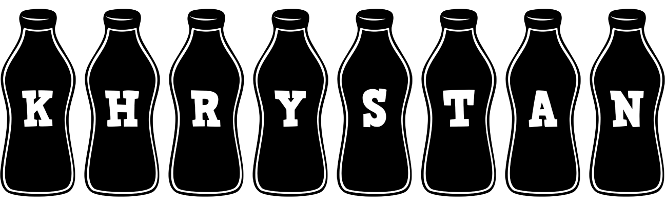 Khrystan bottle logo