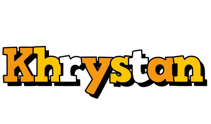 Khrystan cartoon logo