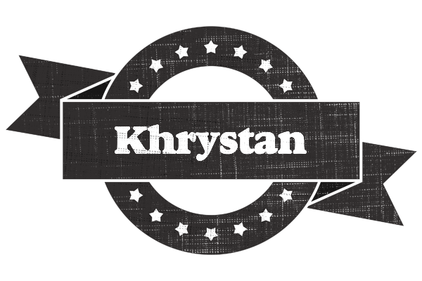 Khrystan grunge logo